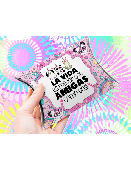 CAJA ALMOHADA DIA DEL AMIGO PACK 3