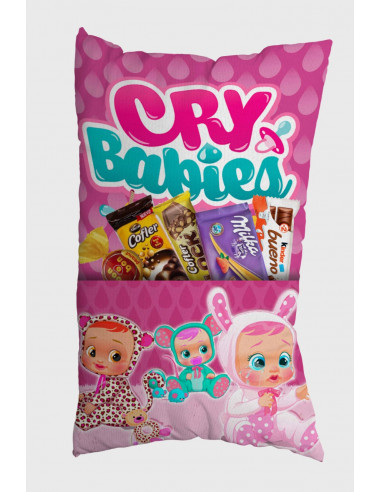ALMOHADONES INFANTILES CON BOLSILLO -...