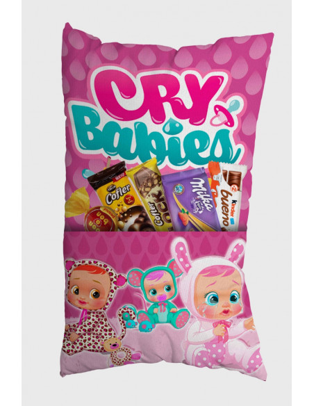 ALMOHADONES INFANTILES CON BOLSILLO - PACK 1